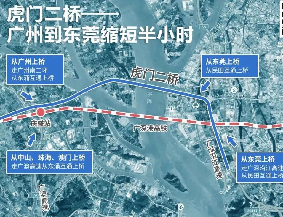 <b>广东南沙大桥通车，缓解珠江口两岸繁忙交通，为粤港澳大湾区打通新动脉</b>